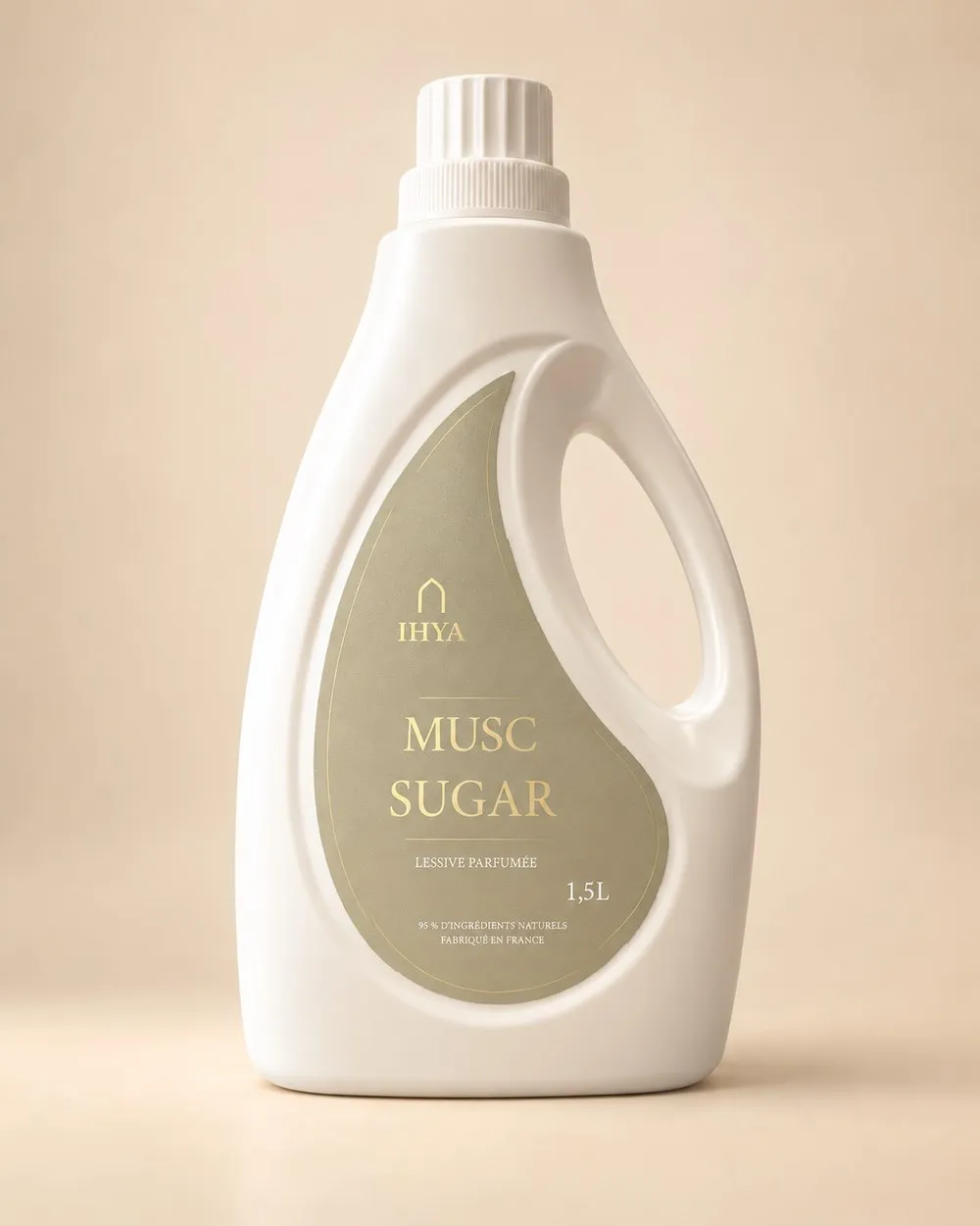 Lessive parfumée IHYA Musc Sugar, bidon de 1,5 L