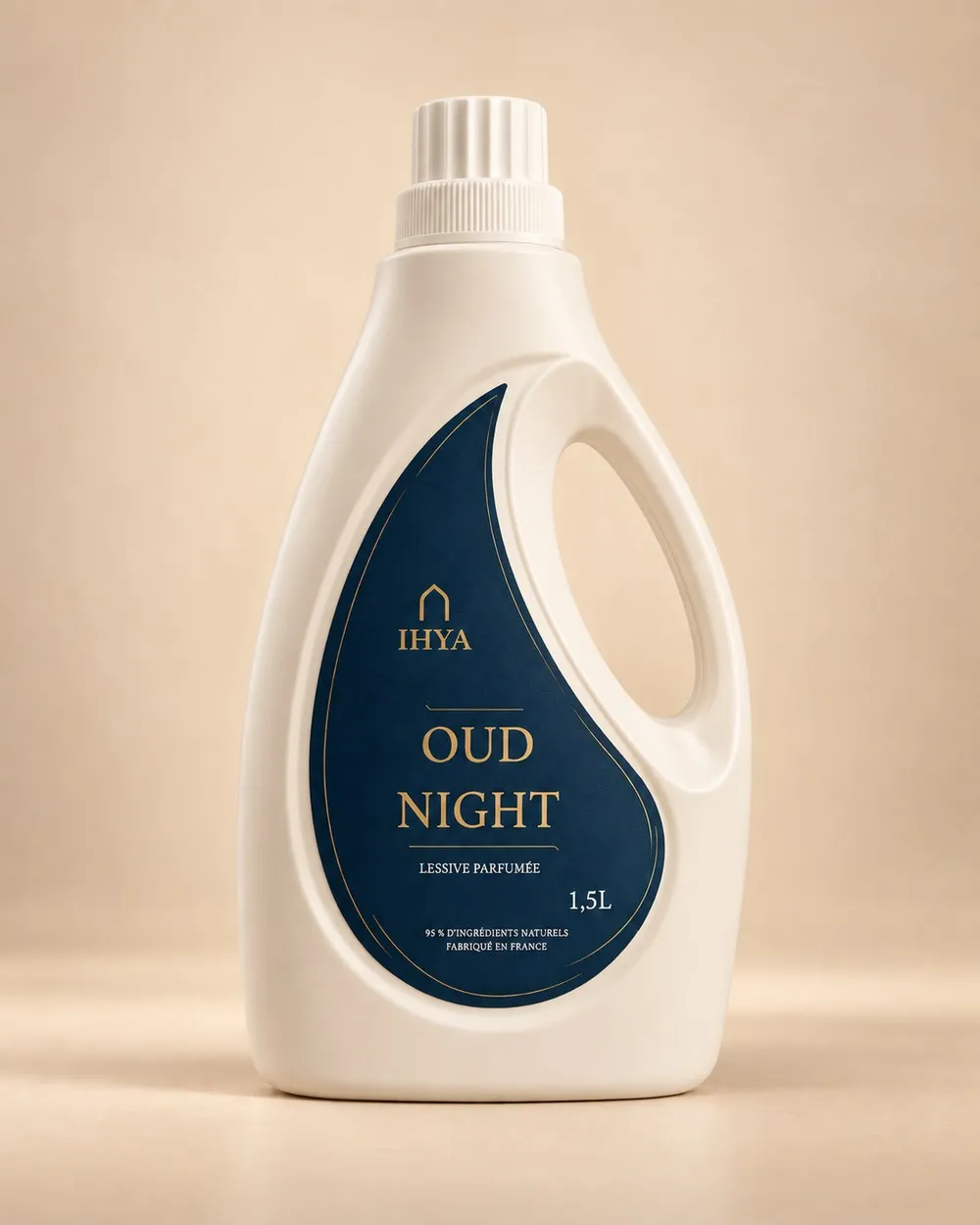 Lessive parfumée IHYA Oud Night, bidon de 1,5 L