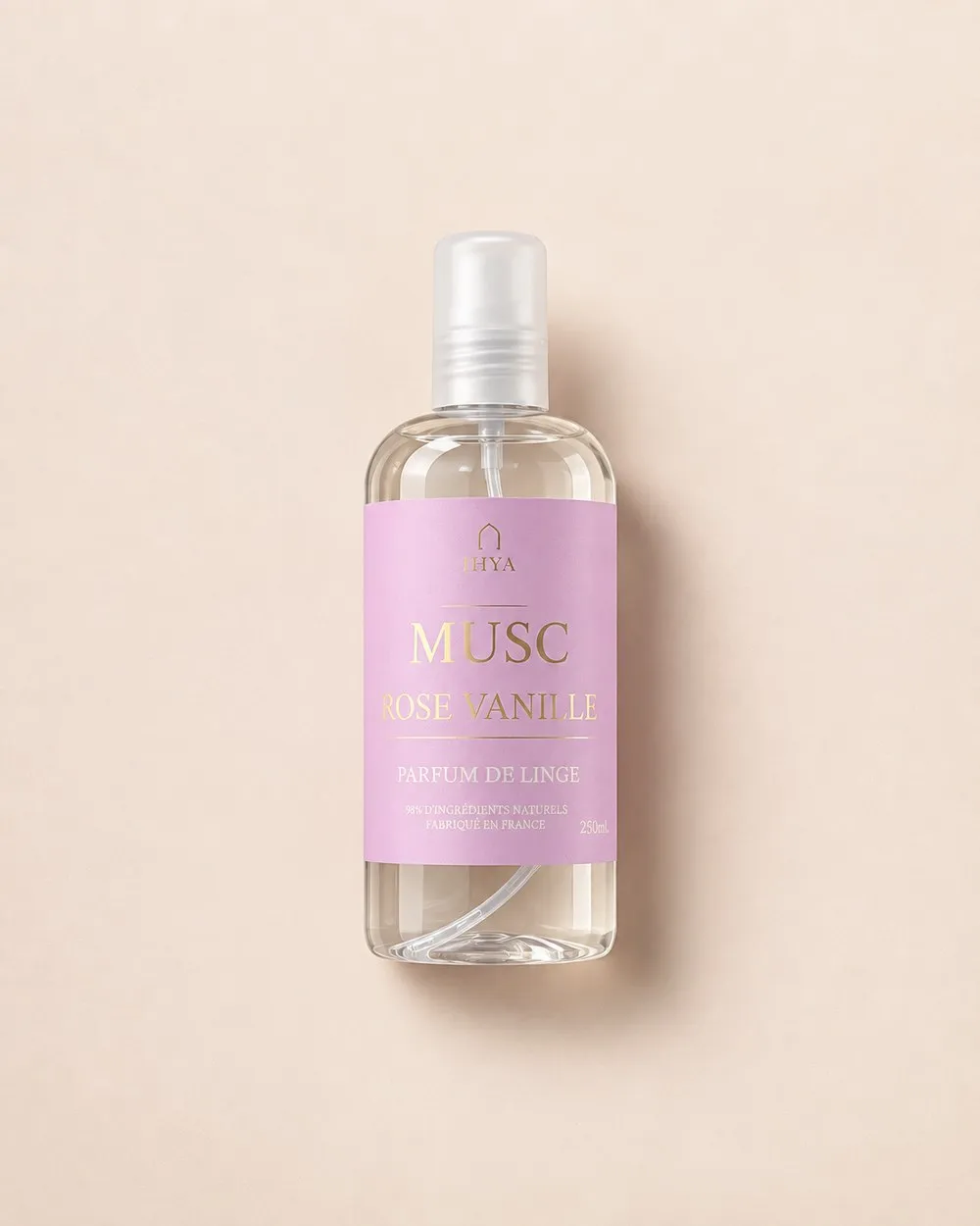 Parfum de linge IHYA Musc Rose & Vanille, 250 ml